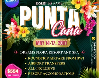 Punta Cana Resort Trip Flyer