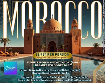 Morroco Vacation Flyer