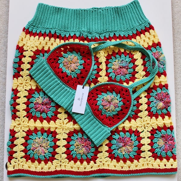 Crochet Two Piece Set Etsy
