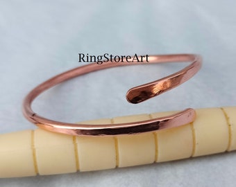 Copper Hammered Bangle, Thick copper bangle, Pure Copper Bangle, Stacking Bangles, Copper bracelet, stacking bangle,top item,