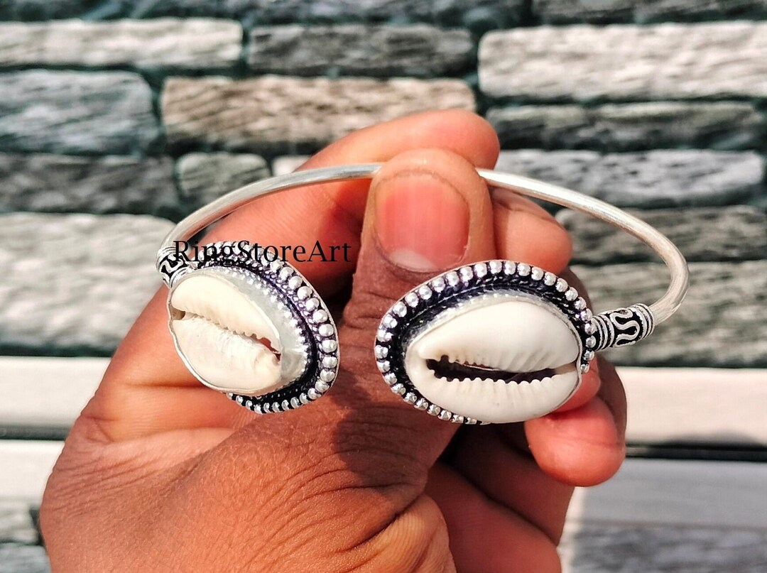 Cowrie Shell Bangle main image 0