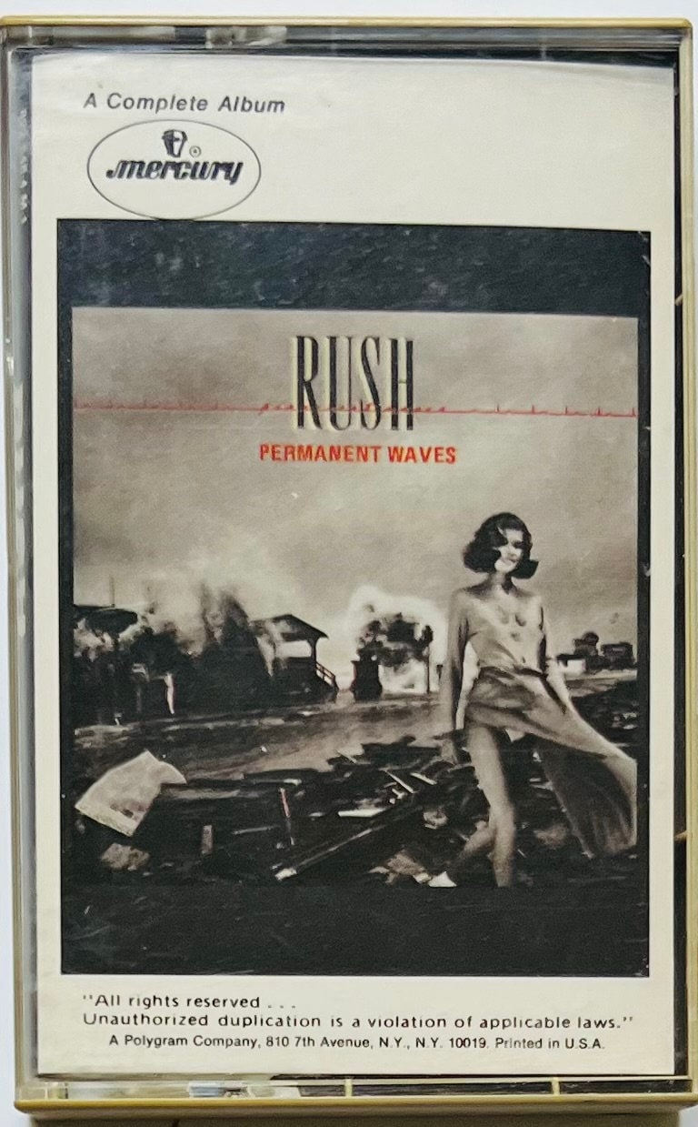 Rush – Permanent Waves (Cassette)