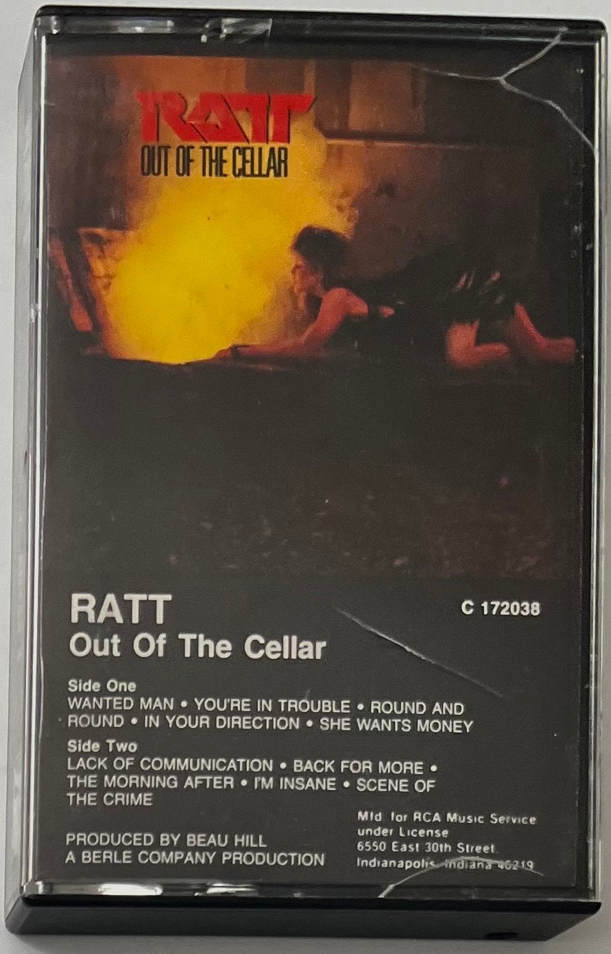 RATT OUT OF THE CELLAR バンドスコア Ratt Out Of The Cellar ( Japanese Guitar Tab) 1984 : Free