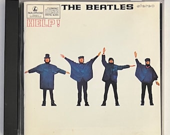 The Beatles Rare Signed HELP! Repro Replica Cover LP Album Lennon