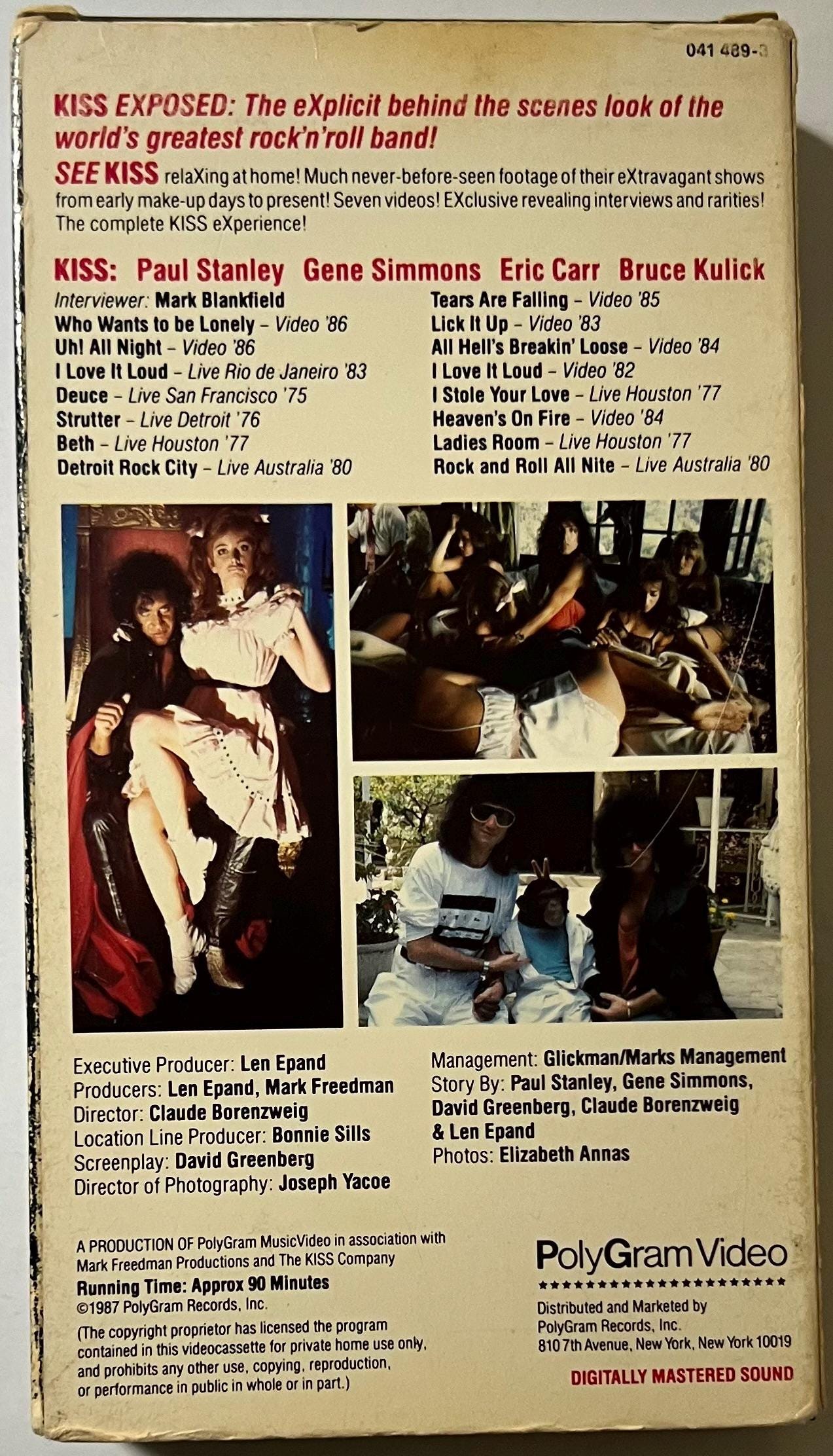 Kiss – Exposed (VHS) - Etsy