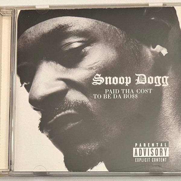 Snoop Dogg - Paid Tha Cost To Be Da Boss (CD)