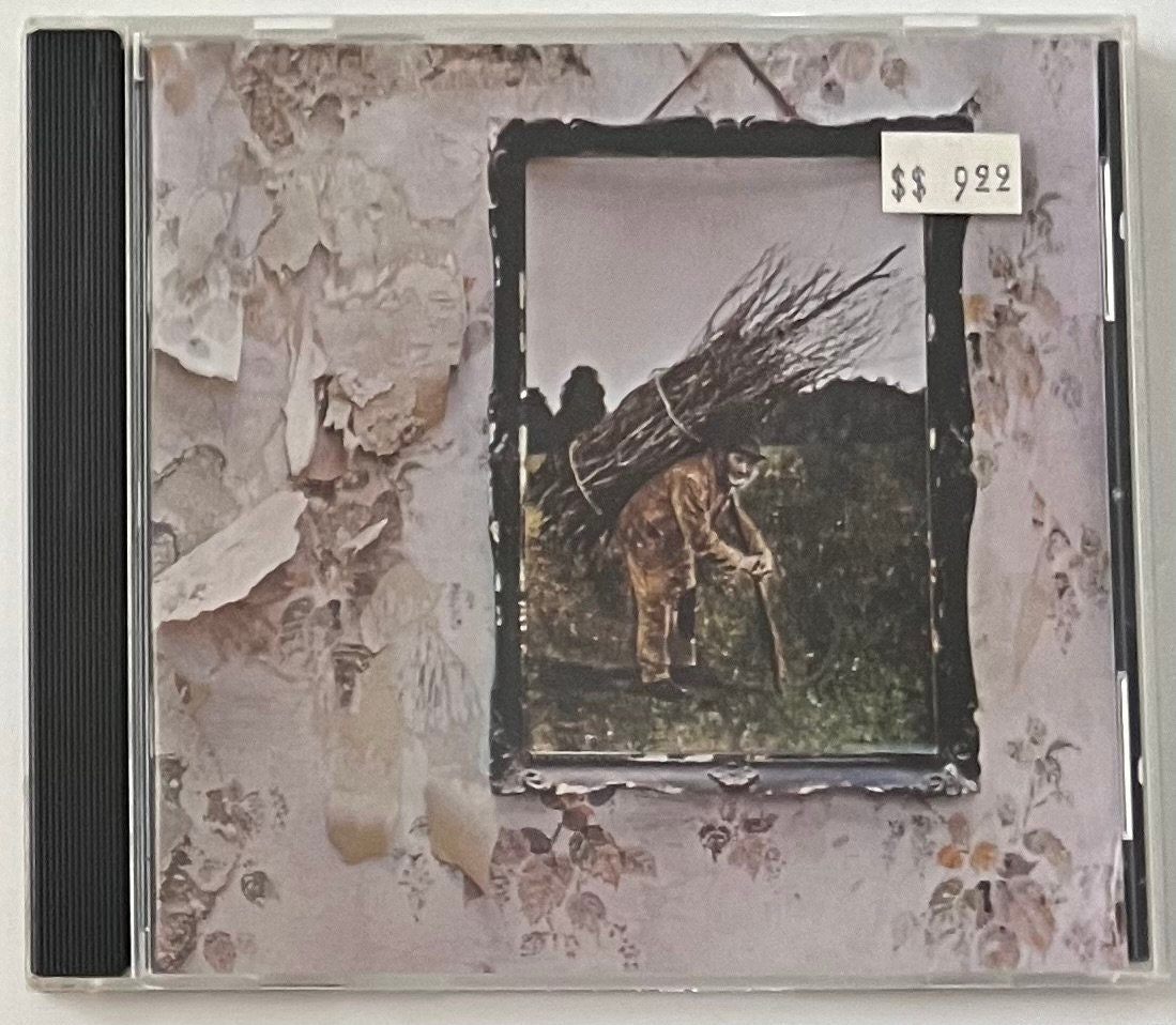 洋楽 LED ZEPPELIN 4CD BOX SET FRAMED LED ZEPPELIN 4 Compact Disc Box Set CROP CIRCLES w/ Booklet