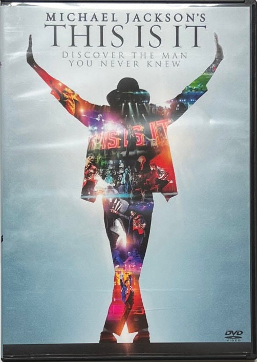 Michael Jackson: This is It (DVD) - Etsy