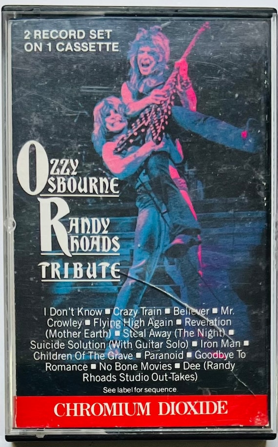 Ozzy Osbourne – Randy Rhoads Tribute (cassette) - Etsy