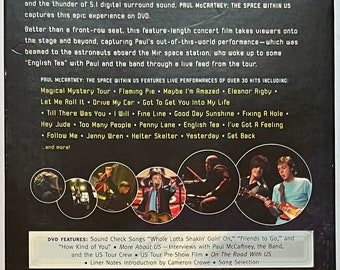 Paul Mccartney - the Space Within US (DVD) - Etsy