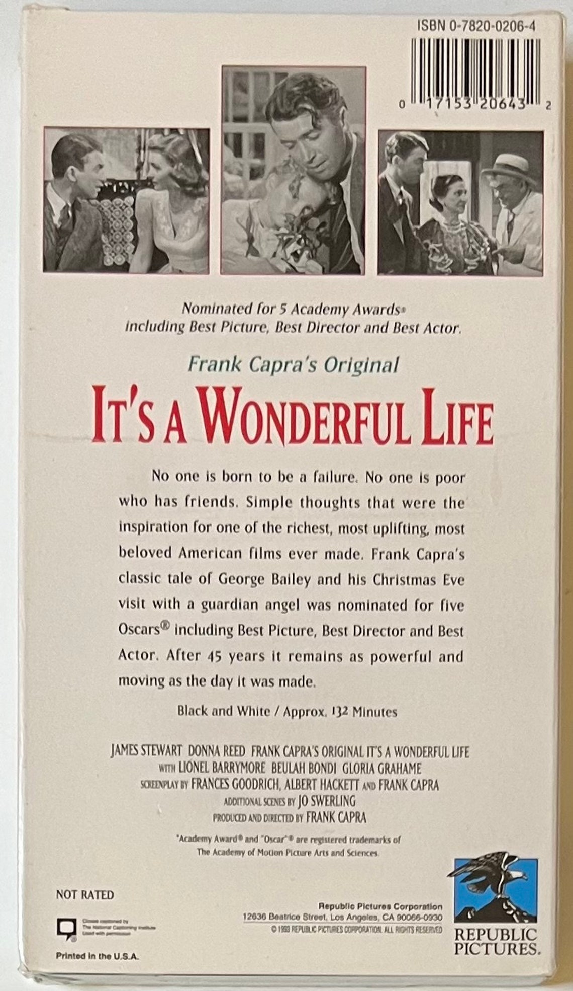 It's a Wonderful Life VHS Sealed Etsy