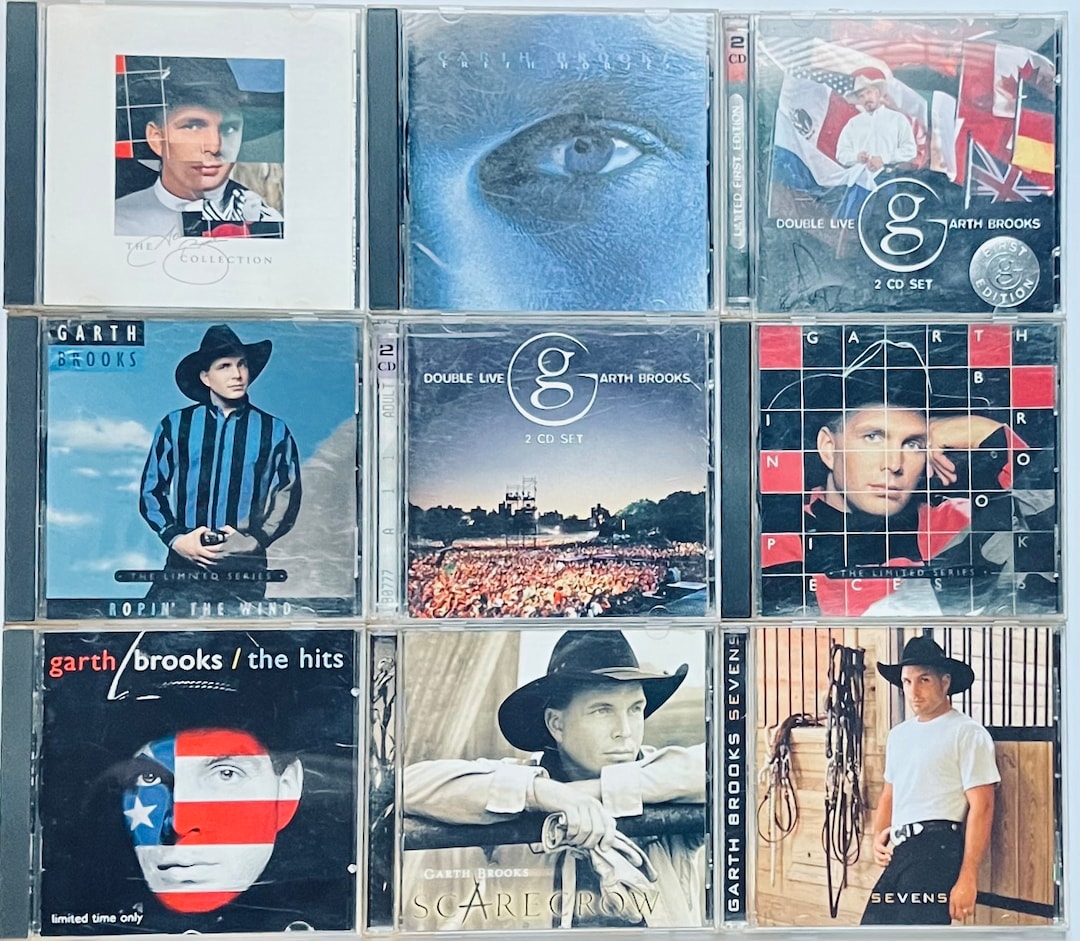 Garth Brooks (cd's) Various Titles From His Catalog - Etsy