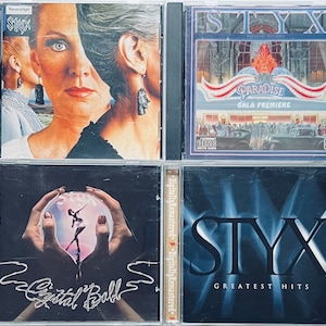 STYX (CD&#39;s) Various Titles from their catalog