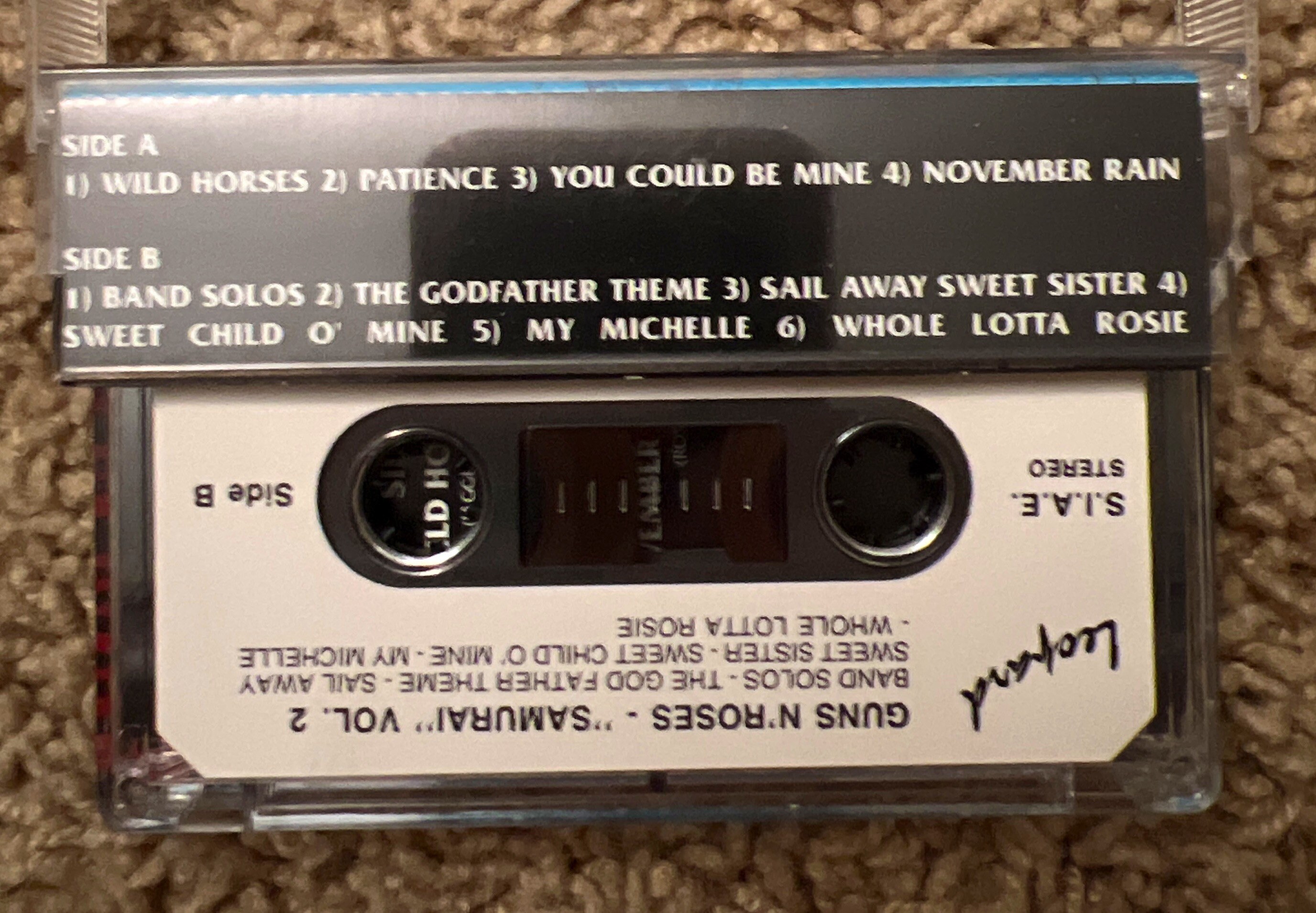 Guns N Roses - Samurai Vol.2 (cassette) - Etsy