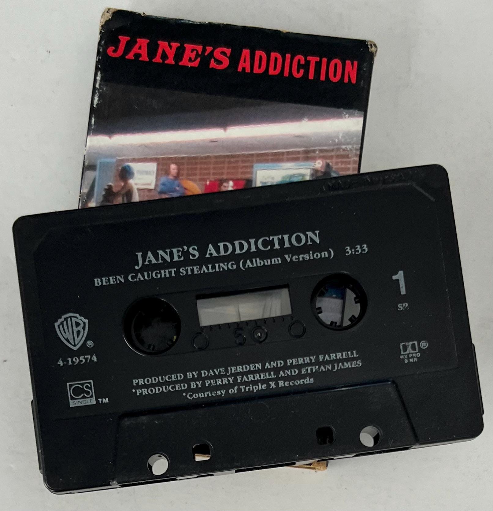 Janes Addiction - Been Caught Stealing (cassette Single) - Etsy
