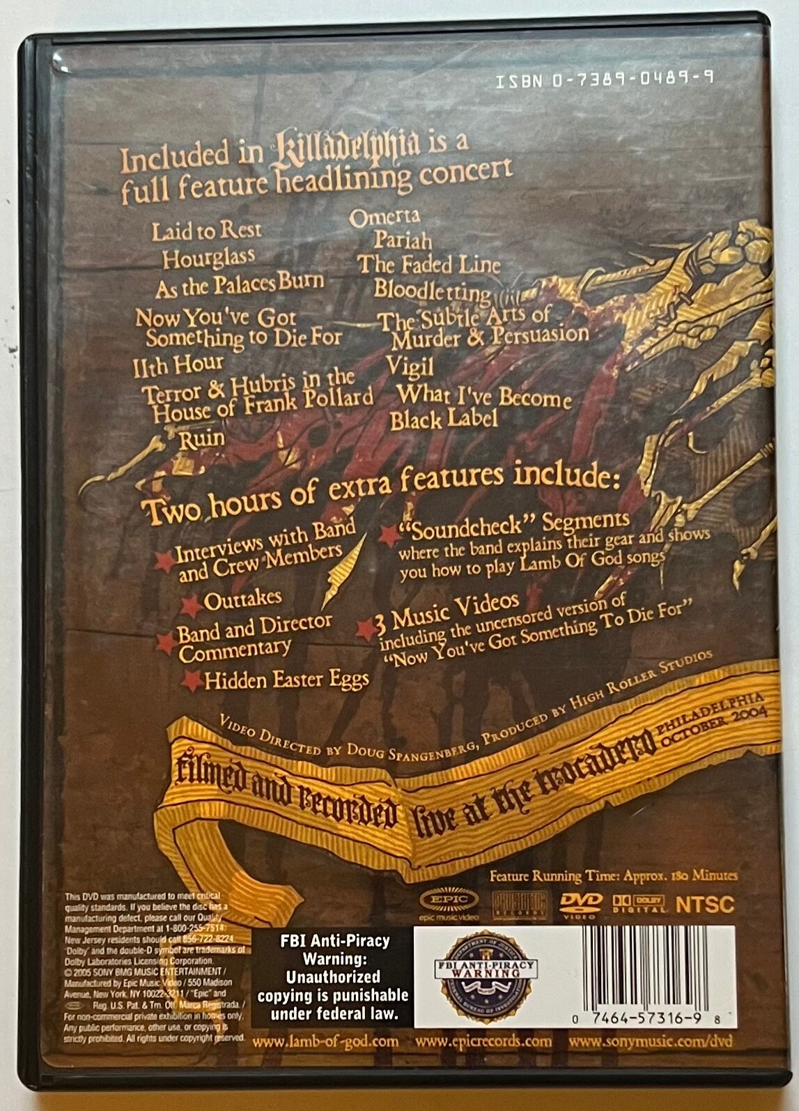 Lamb of God – Killadelphia (DVD) - Etsy