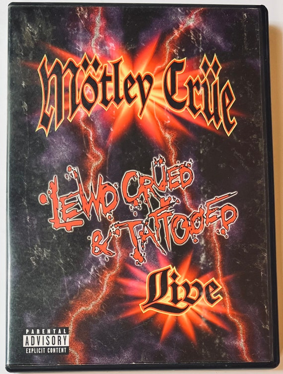 Motley Crue - Lewd Crued & Tattooed (DVD) - Etsy