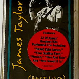 James Taylor - Best Live (Cassette) Sealed