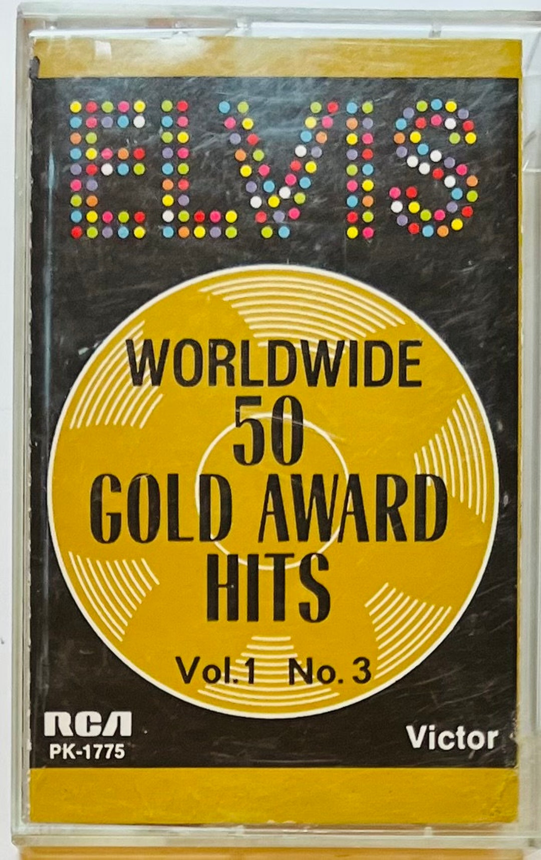 Elvis Worldwide 50 Gold Award Hits, Vol. 1, No 3 cassette Etsy