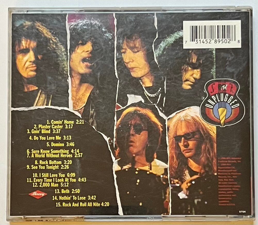 Kiss – Unplugged (CD) Sealed - Etsy