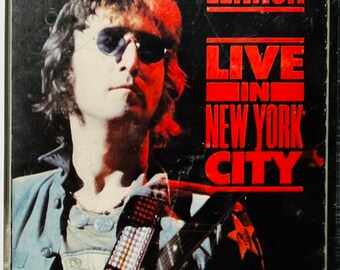 John Lennon – Live in New York City (cassette) - Etsy