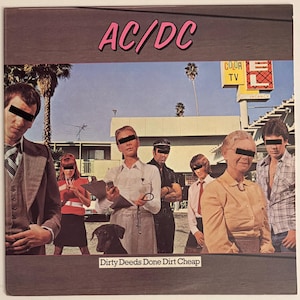 AC/DC – Dirty Deeds Done Dirt Cheap (LP)