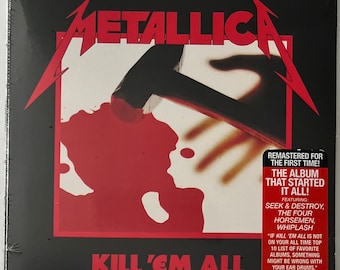 Metallica Kill 'em All Original 1990 Postcard - Etsy