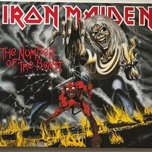 4LP Iron Maiden Best of the Beast 724385318511 EMI UK - Etsy
