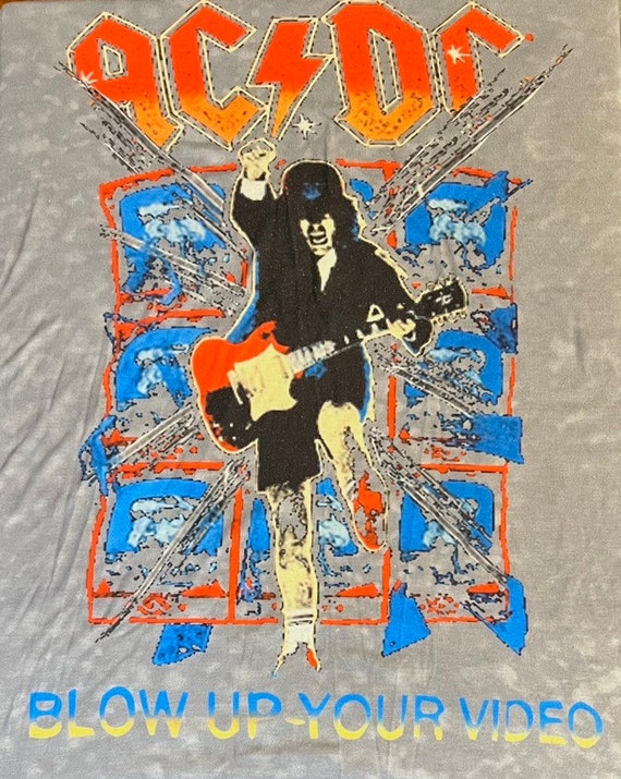 AC/DC Blow Up Your Video (T-Shirt) - Gem