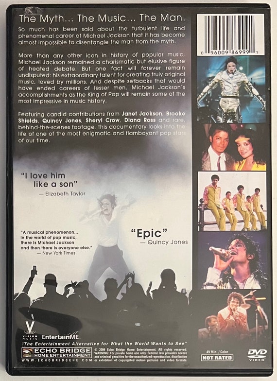 Michael Jackson - Life of A Superstar (DVD) - Etsy