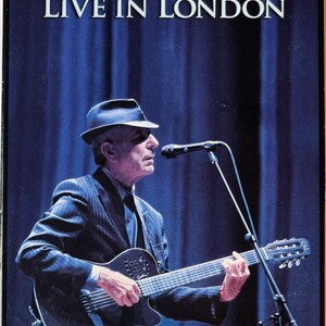 Leonard Cohen Live in London (DVD) Sealed - Etsy India