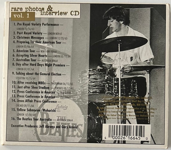 The Beatles – Rare Photos & Interview CD - Vol. 1 (CD