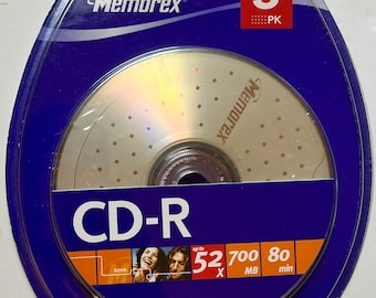 VERBATIM CD-R Multi-Use Blank CDs 80 Minutes/700mb 53 Discs