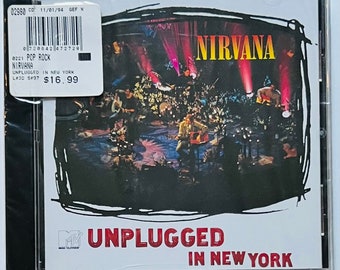 Nirvana - MTV Unplugged in New York (CD) Sealed - Etsy