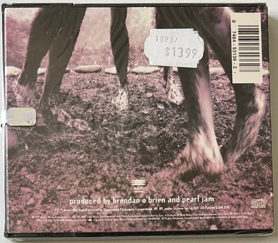 Pearl Jam - Vs (CD) Limited Eco-pak, Sealed Original 1993