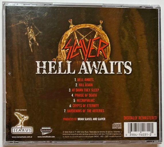 Slayer – Hell Awaits (CD) - Etsy