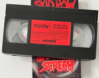 ミュージック Skid Row SCREAM DVD SKID ROW Oh Say Can You Scream 1990 DVD | DVD Rock Depot