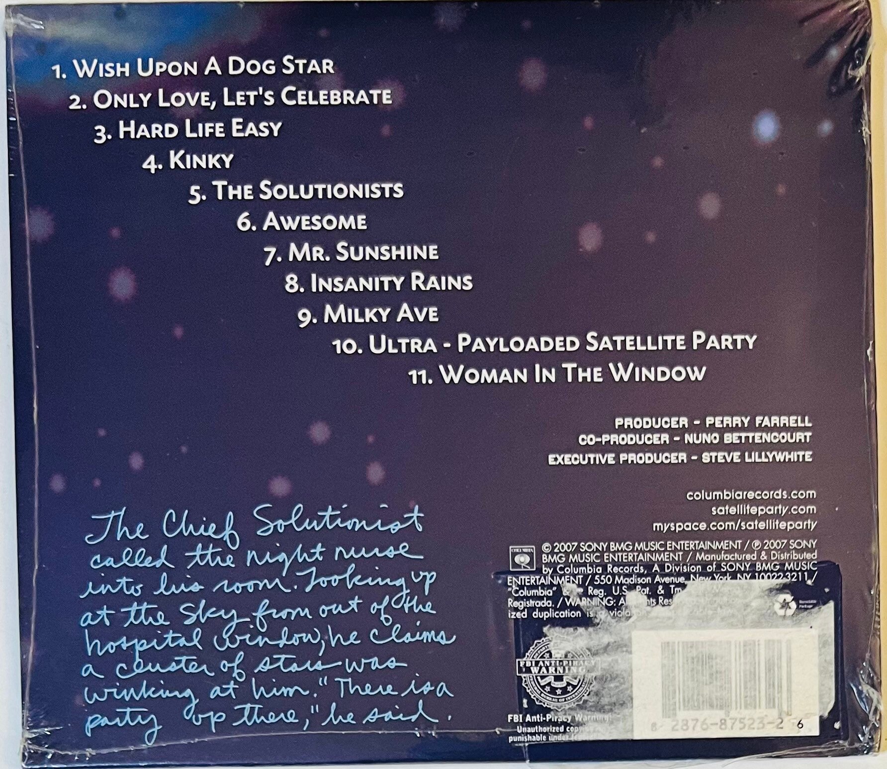 【CD】Satellite Party  Ultra Payloaded Perry Farrell's Satellite Party – Ultra Payloaded – CD