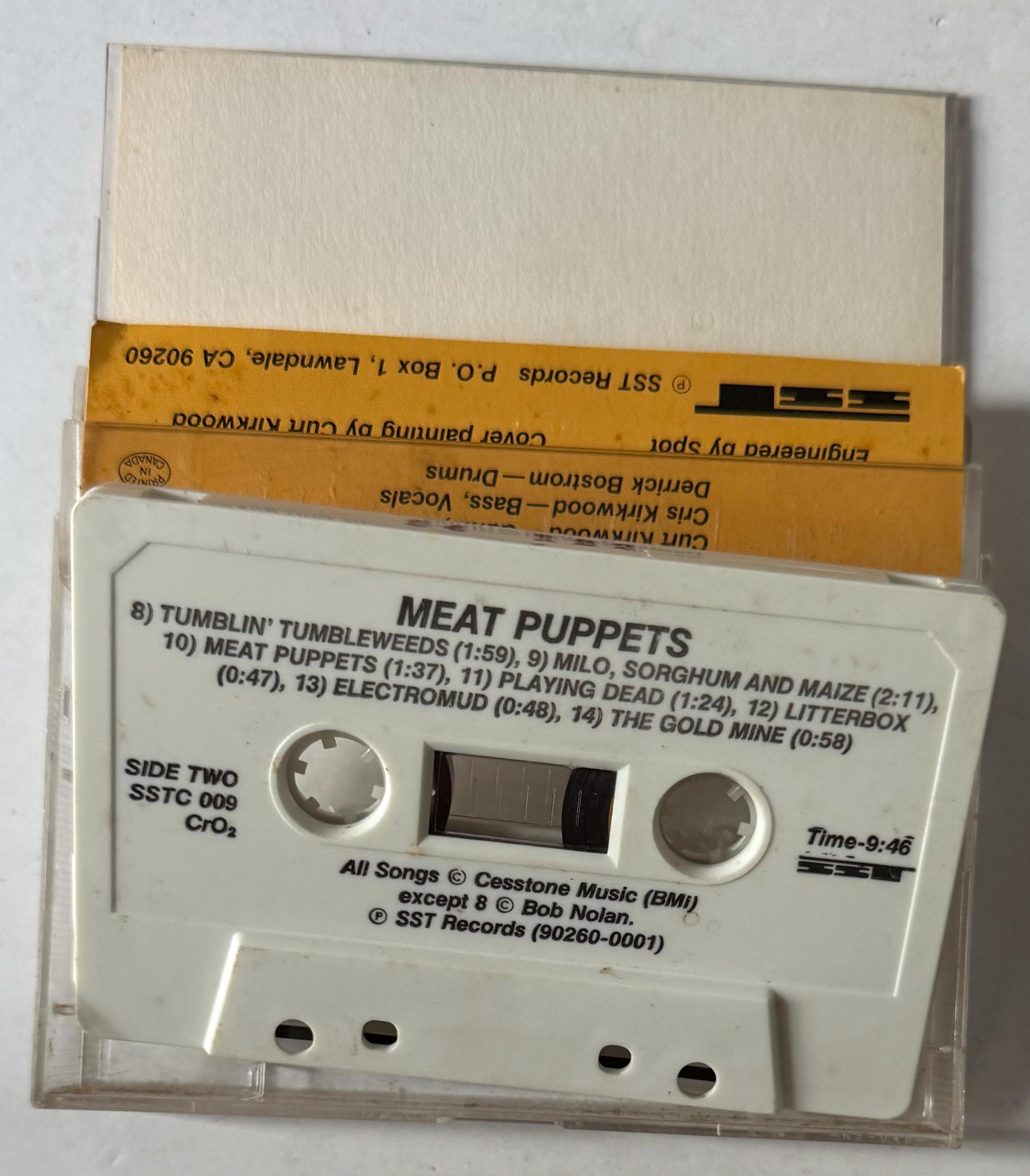 Meat Puppets – Meat Puppets (cassette) - Etsy