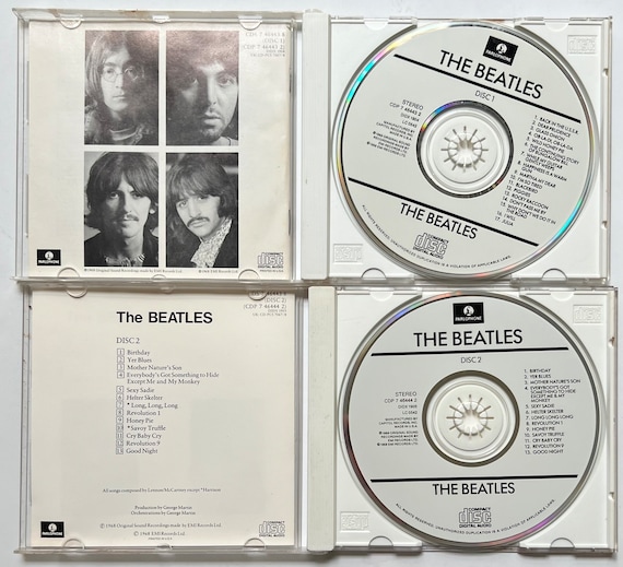The BEATLES ホワイトアルバム CD Beatles - The Beatles (The White Album) - Amazon.com Music