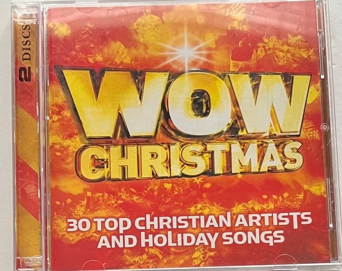 WOW Christmas 30 Top Christian Artists CD Etsy