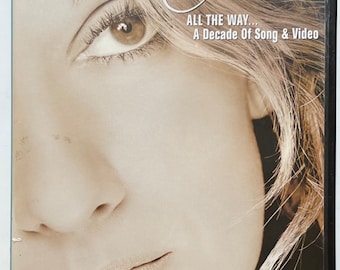 Celine Dion – All the Way A Decade of Song & Video (DVD) - Etsy