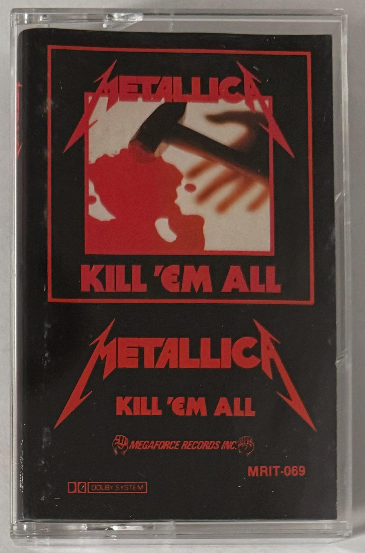 Metallica – Kill 'em All (cassette) First Press - Etsy