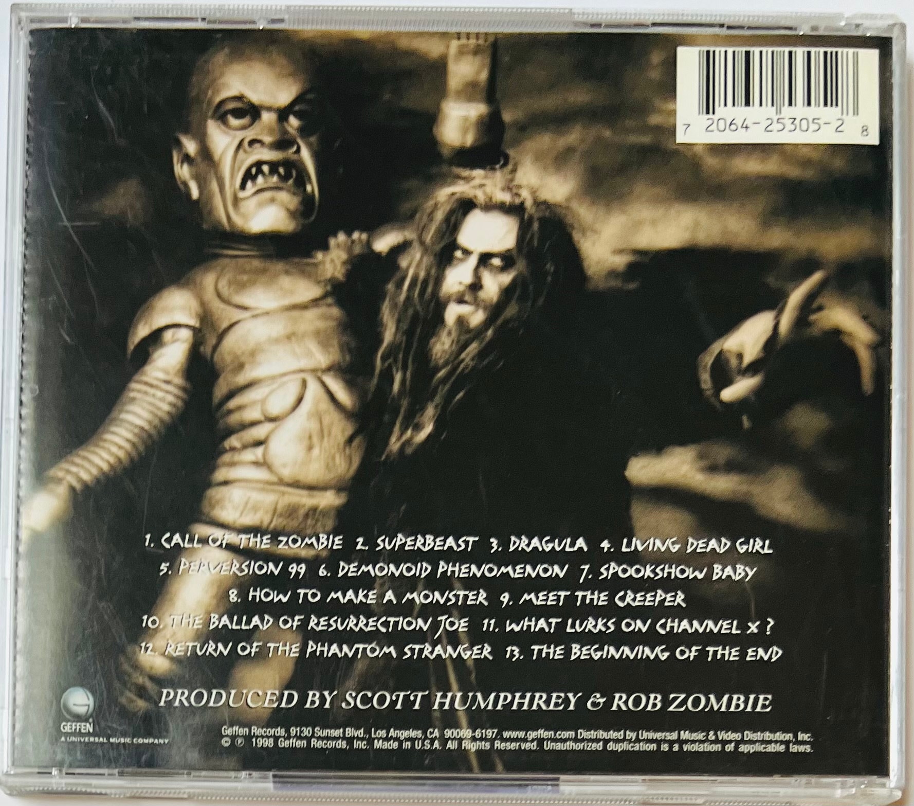 BELLZLLEB 1st アルバム　DEAD END ROMMEL COLOR Rob Zombie - Hellbilly Deluxe (CD) - Etsy