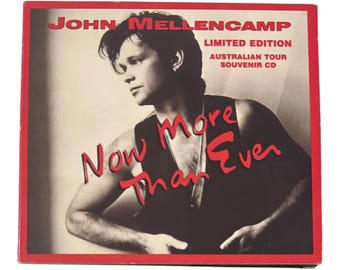 John Mellencamp – Now More Than Ever - Australian Tour Souvenir CD (CD Single) Australian Import