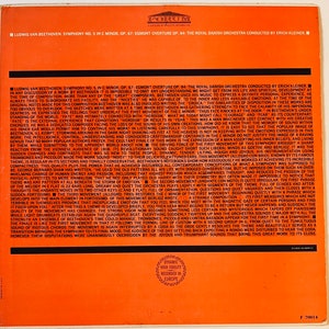 Beethoven - The Royal Danish Orchestra Erich Kleiner – Symphony No. 5 In C Minor, Op. 67 / Overture &quot;Egmont&quot;, Op. 84