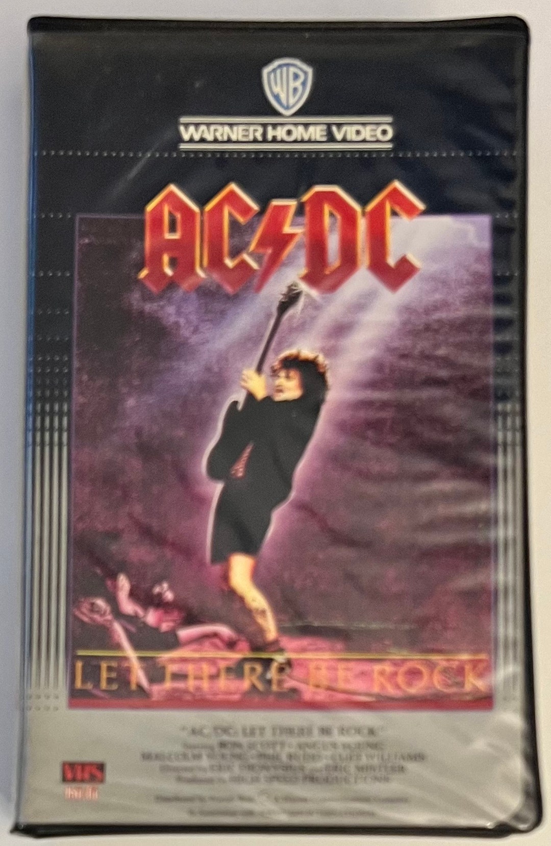 AC/DC – Let There Be Rock (VHS) - Etsy