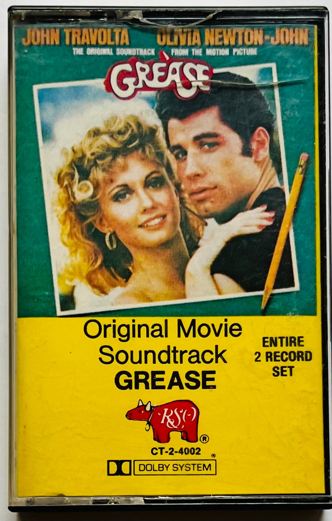 Grease the Original Soundtrack From the Motion Picture Etsy