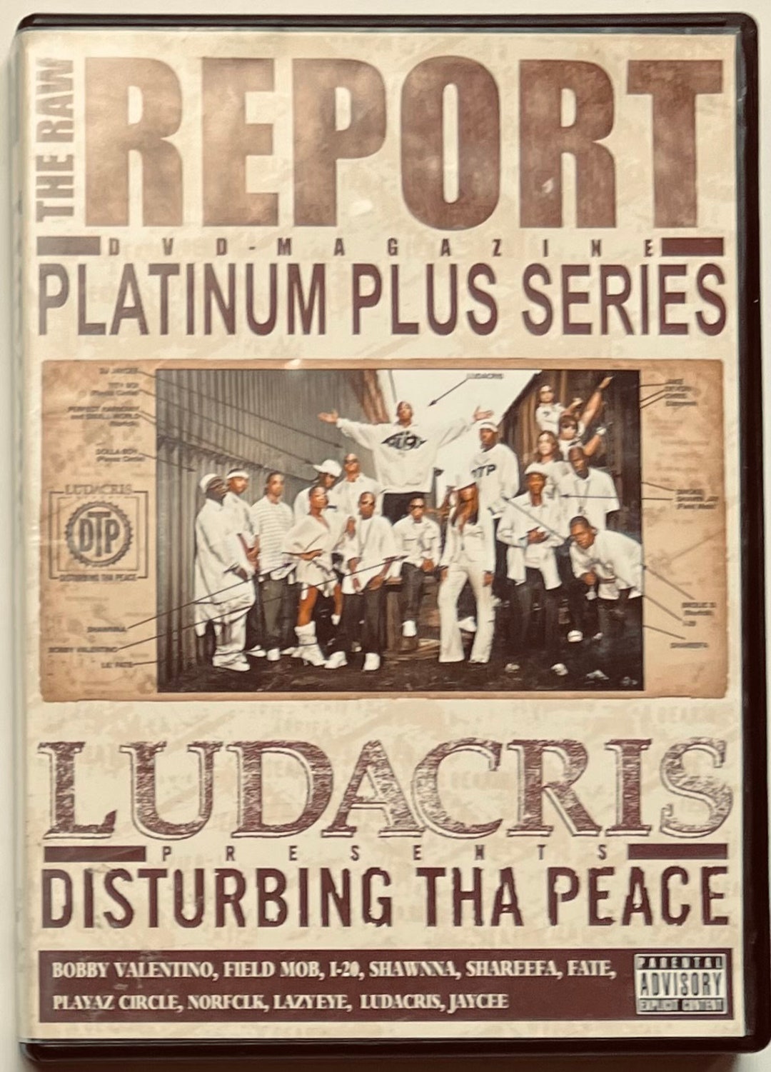 Ludacris Disturbing Tha Peace DVD Etsy