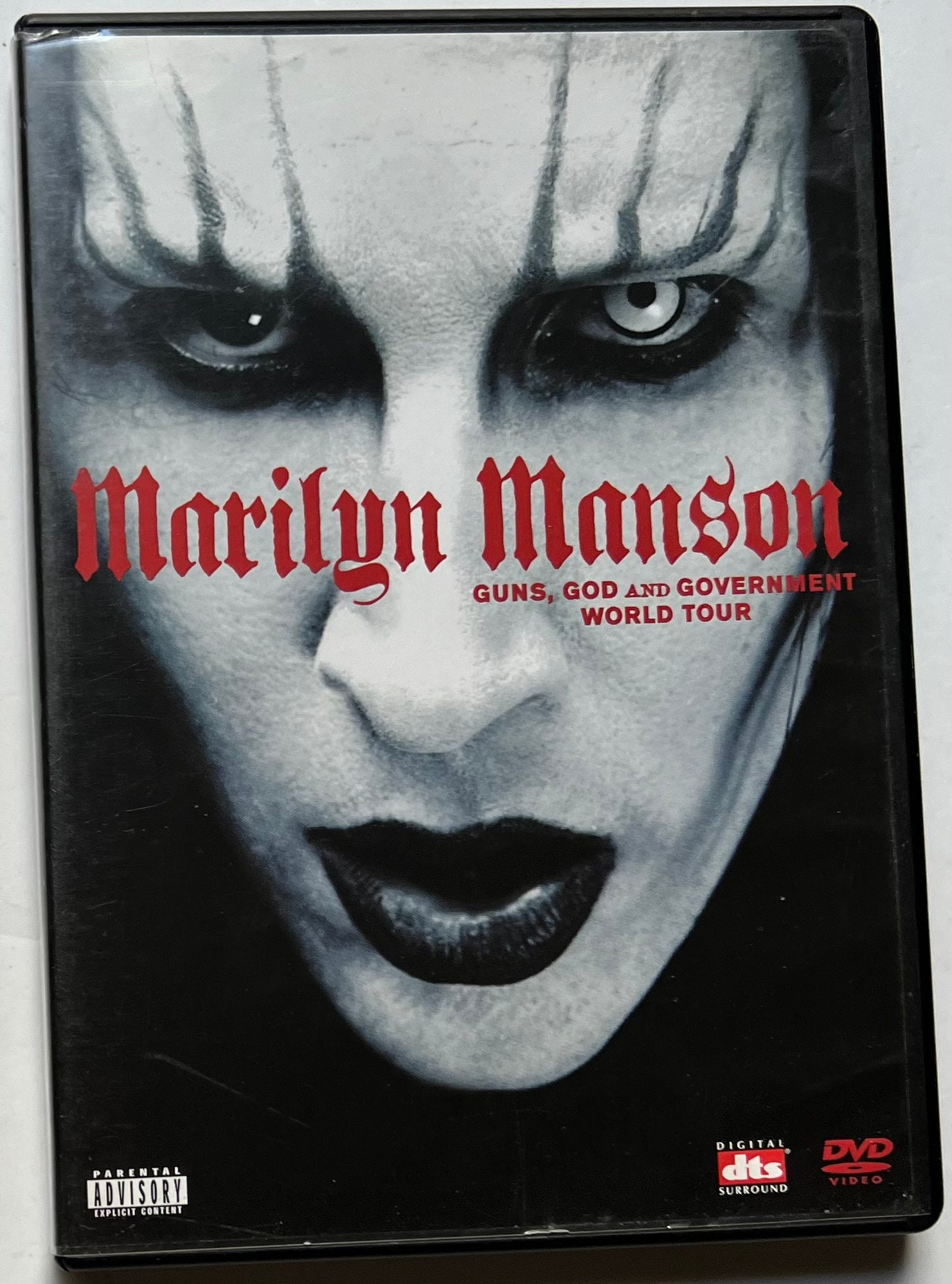Marilyn Manson – Guns, God and Government World Tour (DVD) - Etsy